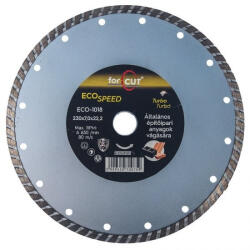 Flexmann for cut gyémánttárcsa 230x3.2x7x22.2mm turbo UNIVERZÁLIS (ECO-1018) - munkaruhakozpont