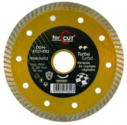 Flexmann For Cut gyémánttárcsa DGM-ECO 125x1, 2x8x22, 2 arany színű gránit, márvány (DGM-ECO-1012)