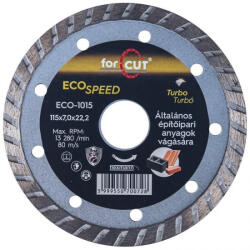 Flexmann For Cut gyémánttárcsa ECO 115x2, 6x7x22, 2 univerzális (ECO-1015) - munkaruhakozpont