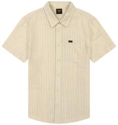 Lee - SS LEESURE SHIRT / PIONEER ECRU - Férfi Ing (112363814)