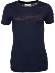 Icebreaker Tech Lite Ii Ss Tee Ski Stripes Midnight W Xs