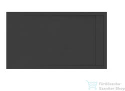 RAVAK Sandstone Pro zuhanytálca 160x90 matt fekete XA03S743010 (XA03S743010) - furdoszoba-szaniter
