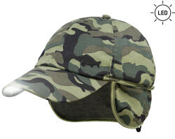 Delphin OutLINE Camo Téli LED baseball sapka UNI (101005688)