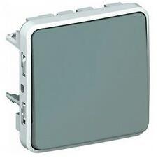 Legrand Plexo55 106 váltókapcsoló betét közp. fedéllel matt szürke IP55 1- billentyű/gomb 16A LEGRAND - 069523 (069523)