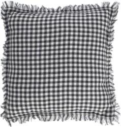 Kave Home Fekete-fehér szövet párnahuzat Kave Home Lindiwe 45 x 45 cm (LF-AA6766J60)