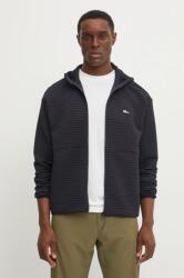 Jack Wolfskin felső Mogari sötétkék, férfi, sima, kapucnis, A63849 - sötétkék S
