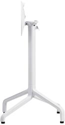 Nardi Fehér alumínium összecsukható asztallap Frasca Mini 72 cm (53253.00.000)