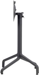 Nardi Antracitszürke alumínium összecsukható asztallap Frasca Mini 72 cm (53252.00.000)