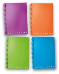 Pigna Spirálfüzet 8x12cm kockás Pigna 70 lapos Monocromo PPL Skip Fluo (02315675M)