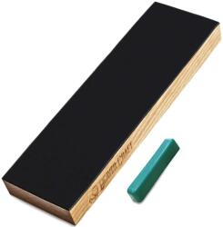 BeaverCraft One-Side Leather Paddle Strop with Extra P01 LS4CP1 (LS4CP1)