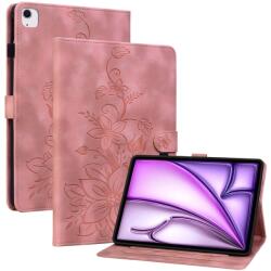  ART LILY Husă tip carte pentru Apple iPad Air 11 2026 / 2025 / 2024 roz