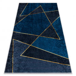 DW Covor albastru antiderapant Miro Washable Dimensiuni: 80x150 cm Covor