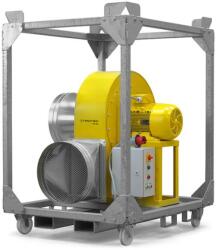 Trotec TFV 600 ipari, magasnyomású radiális ventilátor (16.000 m3/h, 4900 Pa) (TFV600)