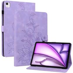  ART LILY Husă tip carte pentru Apple iPad Air 11 2026 / 2025 / 2024 mov