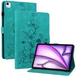  ART LILY Husă tip carte pentru Apple iPad Air 11 2026 / 2025 / 2024 verde