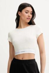 Calvin Klein Underwear t-shirt női, bézs, LV00QS7349 - bézs S