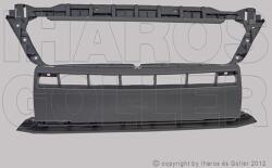 Fiat Ducato 2014-2023 - Első lökhárító középrész, fekete - alkatresz - 22 005 Ft