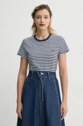 Levi's pamut póló LSE_PERFECT TEE női, sötétkék, A3116 - sötétkék S