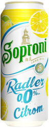 Soproni 0, 5l zéro citrom 0, 0% DRS