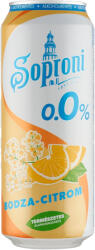 Soproni 0, 5l zéro bodza-citrom 0, 0% DRS