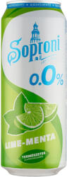 Soproni 0, 5l zéro lime-menta 0, 0% DRS