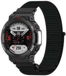 NYLON Cserélhető szíj Amazfit T-Rex 2 fekete