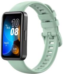 SZILIKON Szíj Huawei Band 8-hoz világoszöld