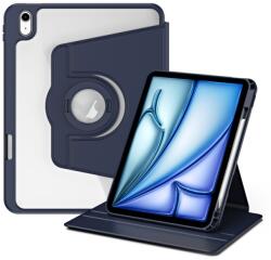CRYSTAL FLEXI 2 az 1-ben Flip tok a Apple iPad Air 11 2025 / Air 11 2024 számára sötétkék