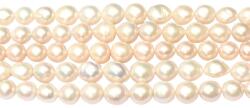  Perle de Cultura Albe Baroc 11-15 x 10-14 mm - Piatra Elegantei Divine Margele Pentru Bijuterii