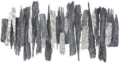 Mauro Ferretti Vas fali panel szobor 122, 6x6, 4x62, 9cm (0323700000)