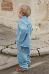Konges Sløjd gyerek farmerkabát MAGOT JACKET GOTS KS102441 - kék 104