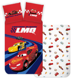  Disney Verdák Racing Hero gyerek, ovis ágyneműhuzat 100×135 cm, 40×60 cm (BRM015104) - szukits