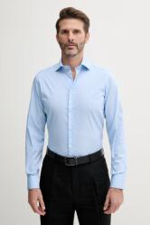 Benetton ing férfi, olasz galléros, slim, 5JUEUQ04D - kék L