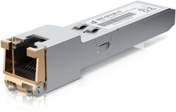 Ubiquiti UACC-CM-RJ45-1G SFP to RJ45 transceiver module that delivers 1 Gbps speed via a converted Ethernet connection (UACC-CM-RJ45-1G)