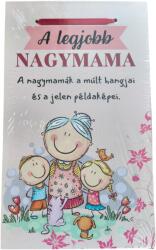 Kroki Ajándék Fali dekor tábla- A legjobb Nagymamának- Ajándék Anyának - Anyák napi ajándék (W125836 kroki)