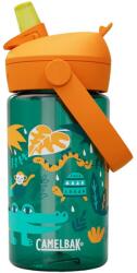 CamelBak Flip Straw Kids szívószálas műanyag kulacs 400 ml - Jungle Animals
