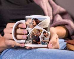 Montázs bögre (6 képes)