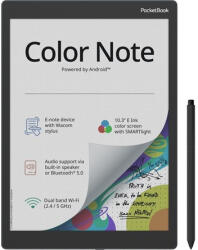 PocketBook e-Reader PB1042-M-WW COLOR Note szürke (10, 3" E-Ink Kaleido, 1, 5GHz, 32GB, 4000mAh, WIFI, BT, Android12) (PB1041-1-WW) - shop
