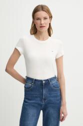 Tommy Jeans pamut póló női, fehér, DW0DW20459 - fehér XL - answear - 8 390 Ft