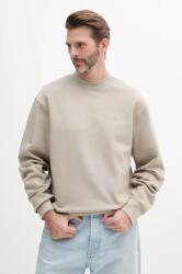 Calvin Klein pamut melegítőfelső bézs, férfi, sima, J30J327228 - bézs XL