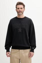 Tommy Hilfiger pamut melegítőfelső fekete, férfi, nyomott mintás, DM0DM20827 - fekete S