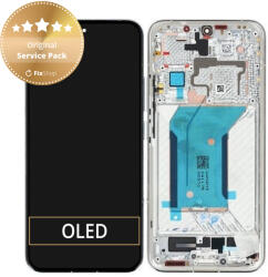 Xiaomi 14 23127PN0CC - Ecran LCD + Sticlă Tactilă + Ramă (White) - 56000500N300 Genuine Service Pack, White