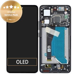 Xiaomi 14T Pro - Ecran LCD + Sticlă Tactilă + Ramă (Titan Black) - 56001500N1200 Genuine Service Pack, Titan Black
