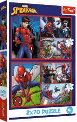 Trefl - Puzzle 2x70 Spider stories - 40 - 99 piese