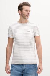 Calvin Klein t-shirt bézs, férfi, mintás, K10K114177 - fehér M