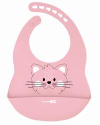 FREEON Силиконов лигавник Freeon - Коте, Розов (85352) - kindermarket