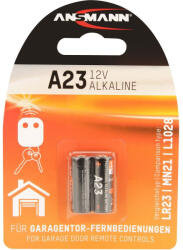 ANSMANN A23/LR23 12V alkáli elem 2db/csomag (1510-0024)