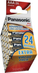 Panasonic LR03PPG/24CD 1, 5V AAA/mikro tartós alkáli elem 24 db/csomag (LR03PPG/24CD)