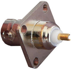  BNC aljzat talpas 75 Ohm BNC-204
