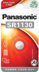 Panasonic SR-1130 1, 55V ezüst-oxid óraelem 1db/csomag (SR-1130EL/1B)